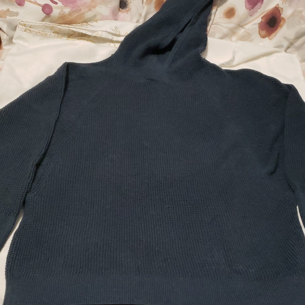 Cynthia Rowley Teal Blue Knit Sweater